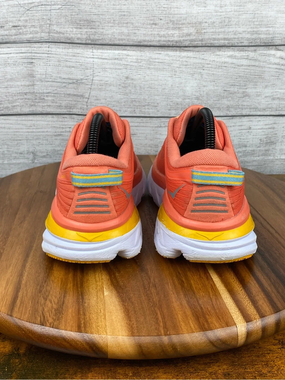HOKA One One Bondi 7 Coastal Shade Orange Running Shoe Women’s Size 7